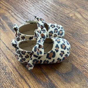 Mini Sole Leopard Flats